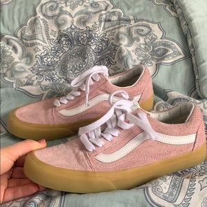 PASTEL PINK VANS
